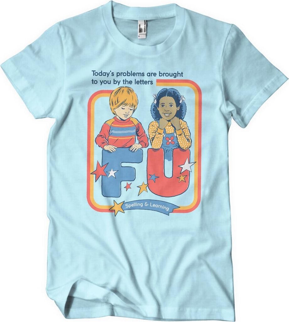 Todays Problems T-Shirt - X-Large - Skyblue