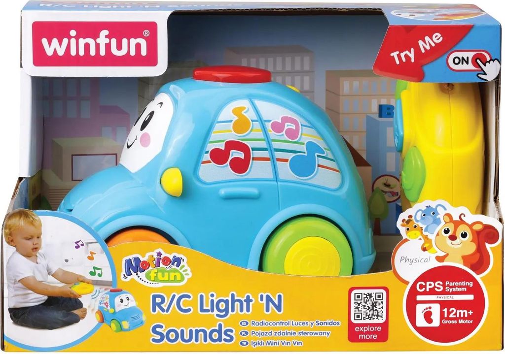 WINFUN R/C Light ‘N Sounds - Voiture avec télécommande Image du produit 