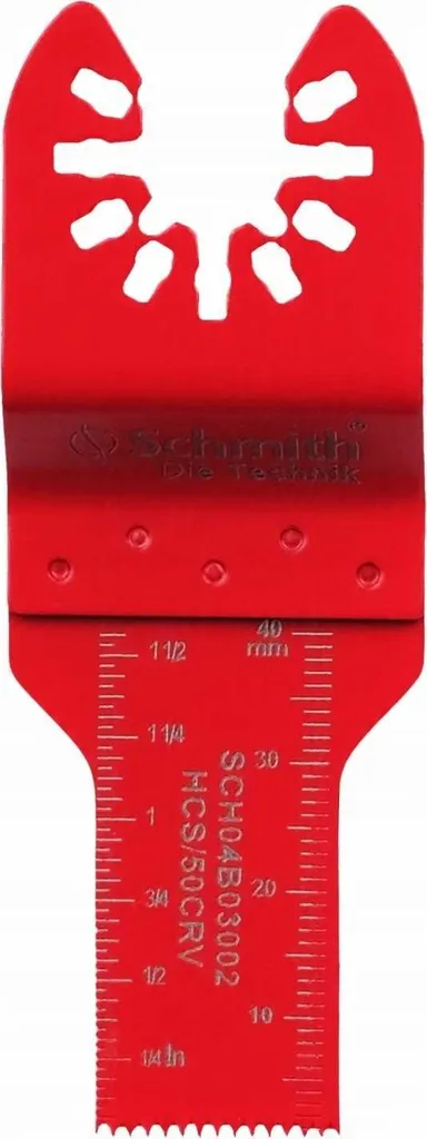 Lame de scie sabre Schmith 50CRV 20x40mm pour la coupe de bois et PVC
