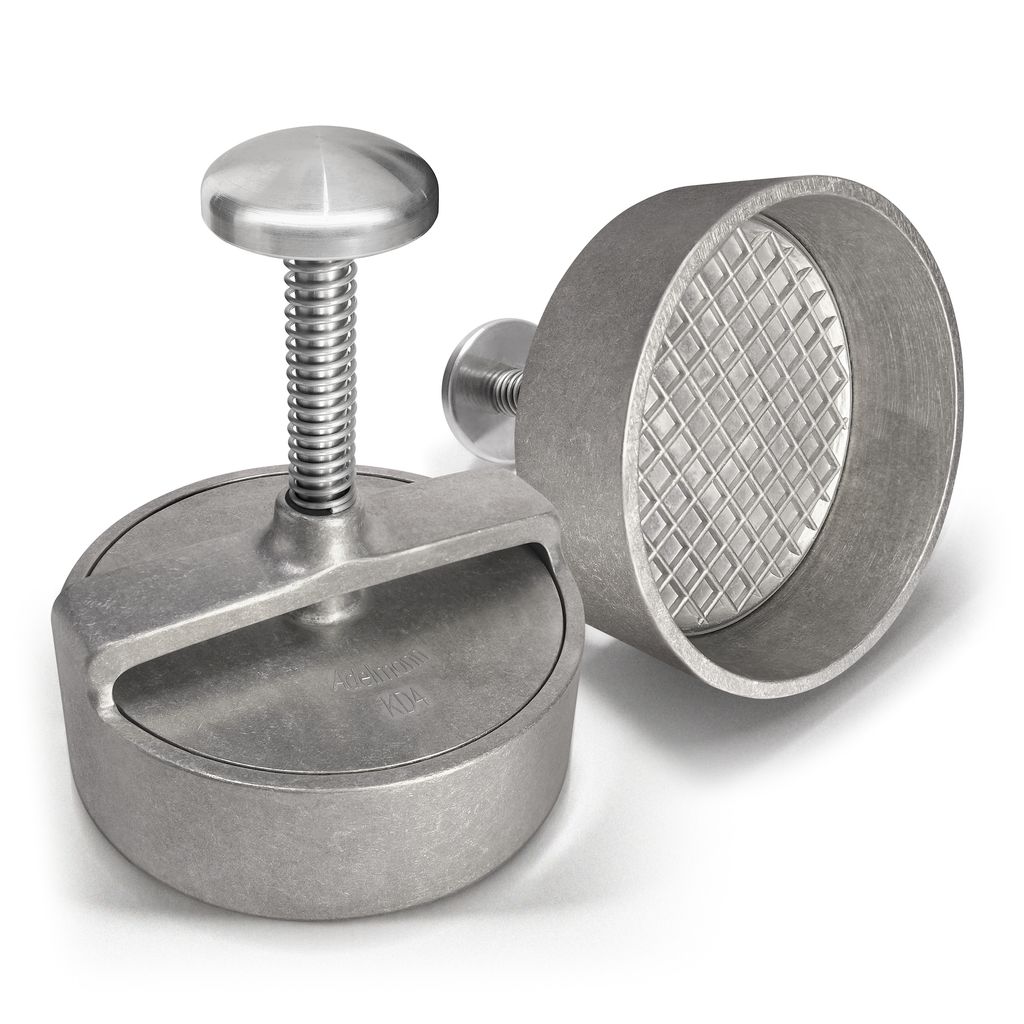 Presse à hamburger professionnelle XXL Ø 125 mm Aluminium - Image du produit 