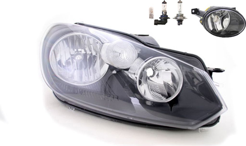 Johns, Scheinwerfer Osram Night Breaker Laser passend für VW Golf VI 5K1 AJ5 R 5K1941006L 5K1941006E 5K1941006H 5K1941006J 5K1941006Q 5K1941006S 5K09