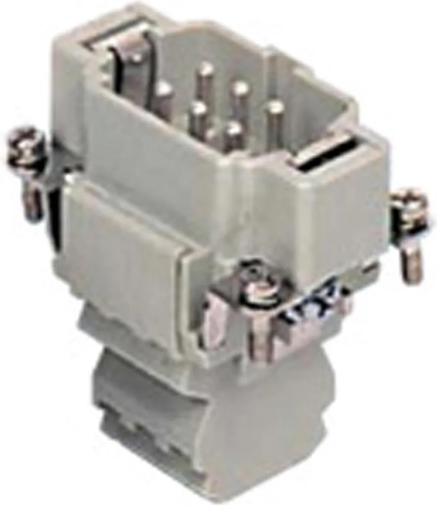 Insert mâle 6 pôles ILME CSSM 06 pour connecteur rectangulaire 16A