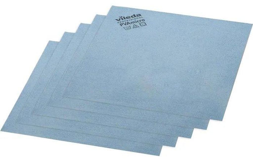 Vileda Professional PVAmicro Microfasertuch - 5 Stück - Produktbild 