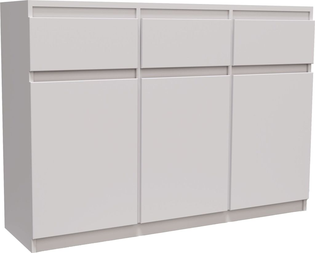 Masseno Kommode MERAVIGLIA 120 cm Sideboard mit 3 Produktbild 