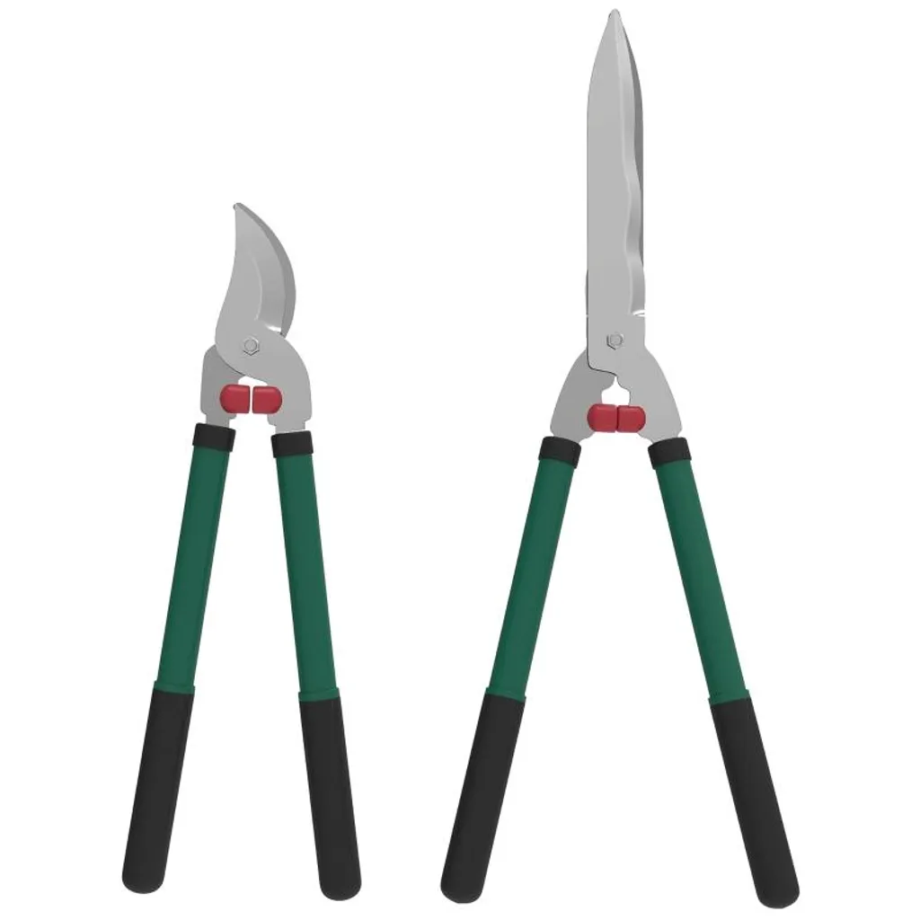 Kit Sécateurs pour Tailler les Haies et Branches avec Lames de 40 et 51cm
