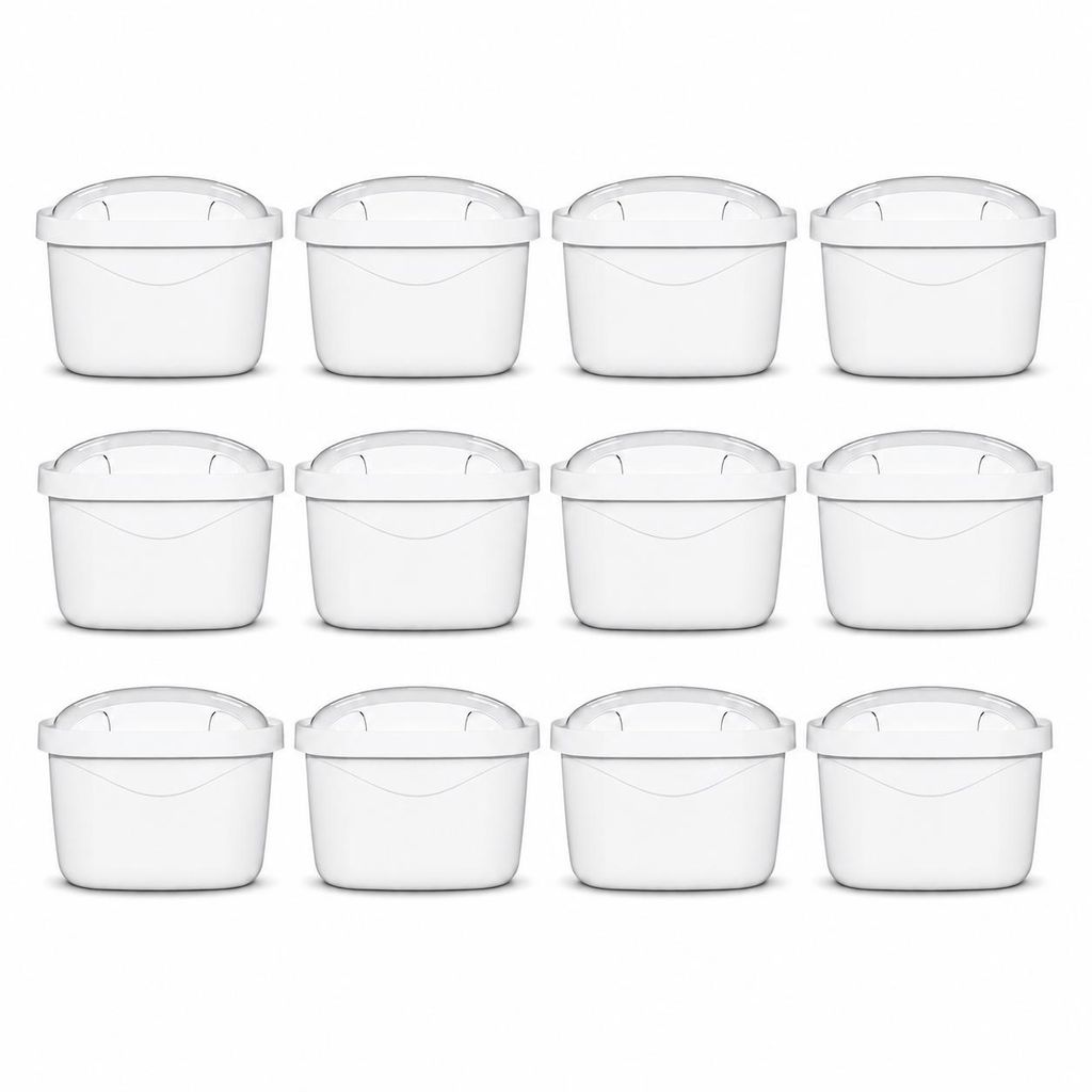 Sillar Wasserfilter 12er-Set – Ersatz für Brita Maxtra+ und Produktbild 