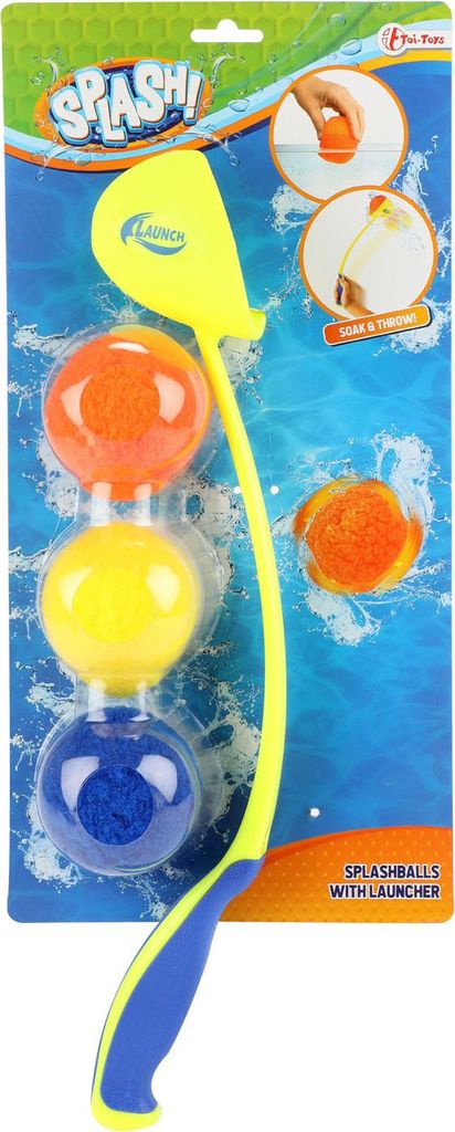 Splash Wasserbälle Spielset mit Werfer für Outdoor-Spaß