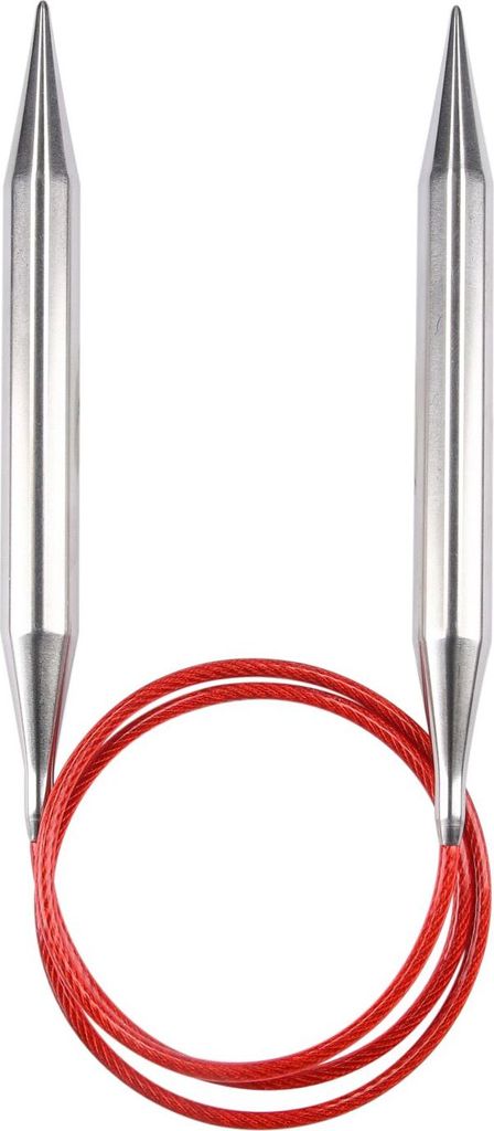 Rundstricknadel RED LACE Edelstahl 12,75 mm 80 cm