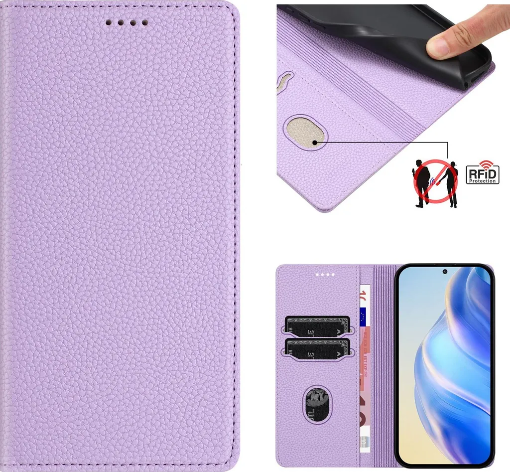Recensione Cover Motorola Moto G05/E15: Pelle Litschi e Portafoglio - 6