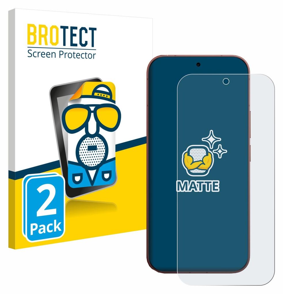 2x BROTECT Schutzfolie für Vivo V70 Elite Displayschutz Displayschutzfolie Folie Matt Entspiegelungsfolie