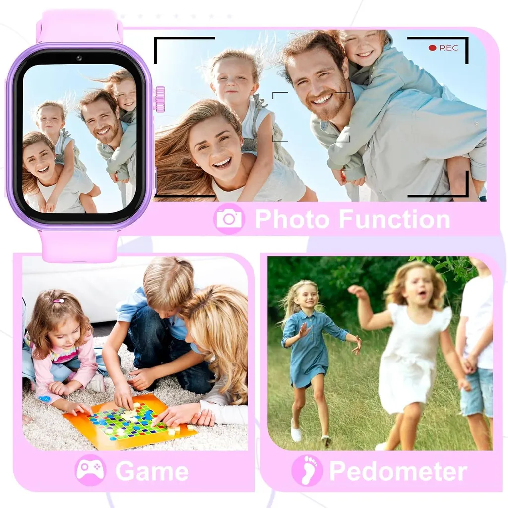 Smartwatch Bambini GPS 4G: Sicurezza e Divertimento al Polso - 3