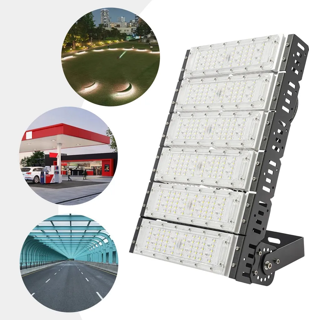 Projecteur LED 200W IP67 Extérieur - Éclairage Blanc Chaud 220V CA - 5
