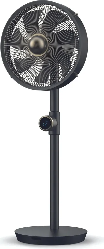 Ventilateur sur pied Stylies Uranus en métal - Look industriel chic 35cm