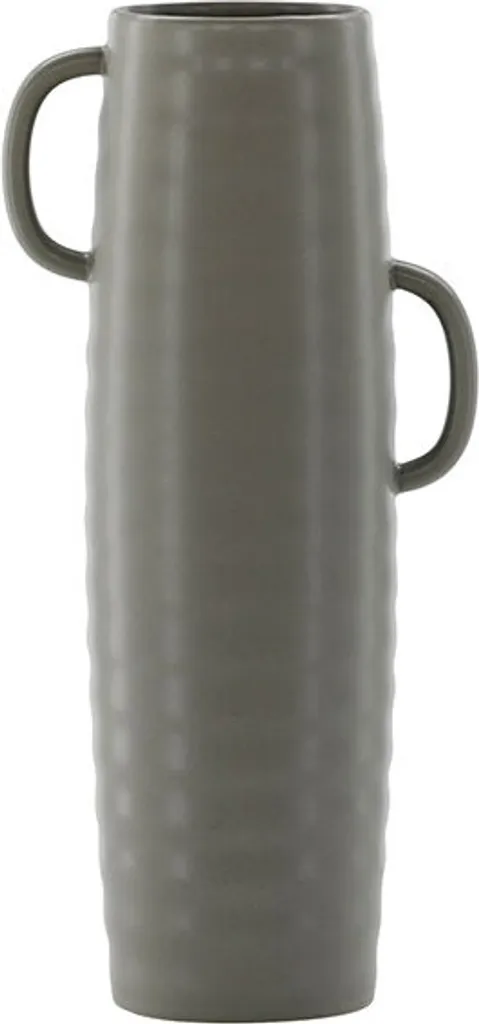Vase Venture Design Cent Gris Foncé en Grès Design Scandinave H25 cm