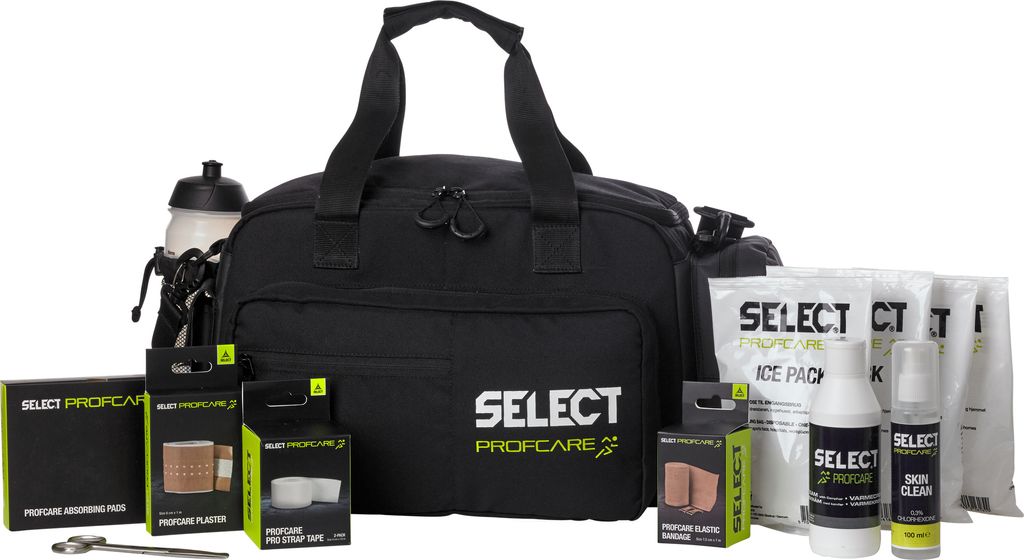 SELECT Betreuertasche Junior mit Inhalt v23, Gr.23,7l, schwarz
