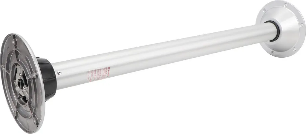 Set di gambe per camper, 750 mm, in lega di alluminio, montabili in superficie, gambe per camper rimovibili con base a pavimento per pontone per camper