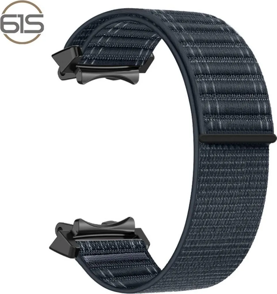 Cinturino Nylon Intrecciato Amazfit T-Rex 3 - Blu Scuro Comfort Sport