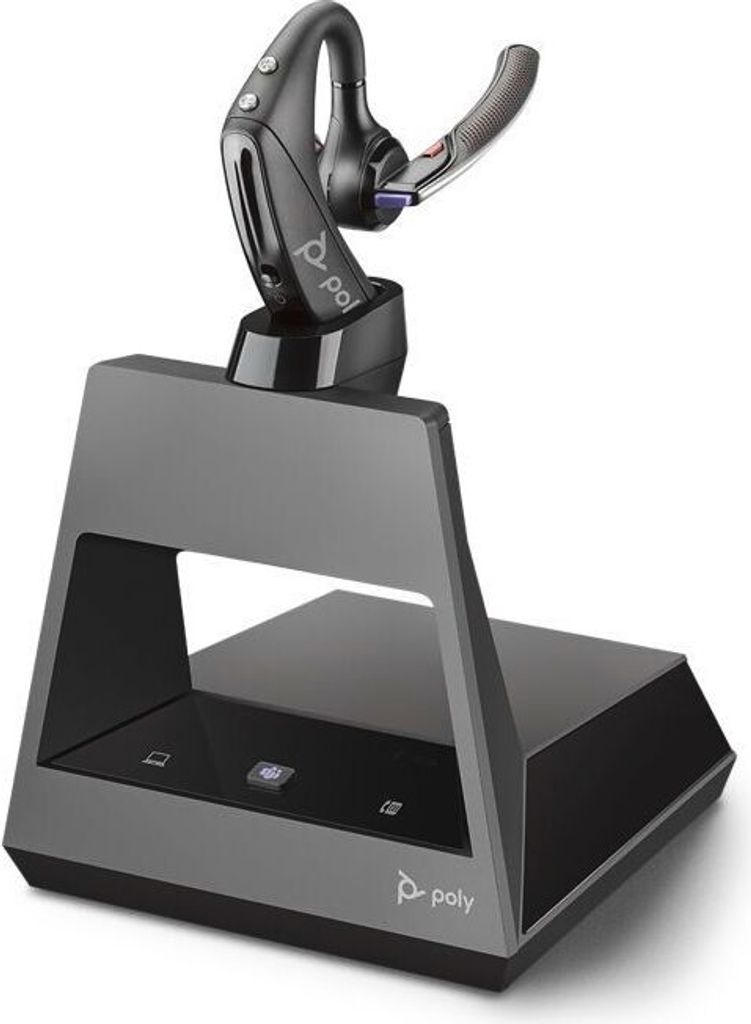 Poly BT Headset Voyager 5200 Office 2-way Base USB-A Teams