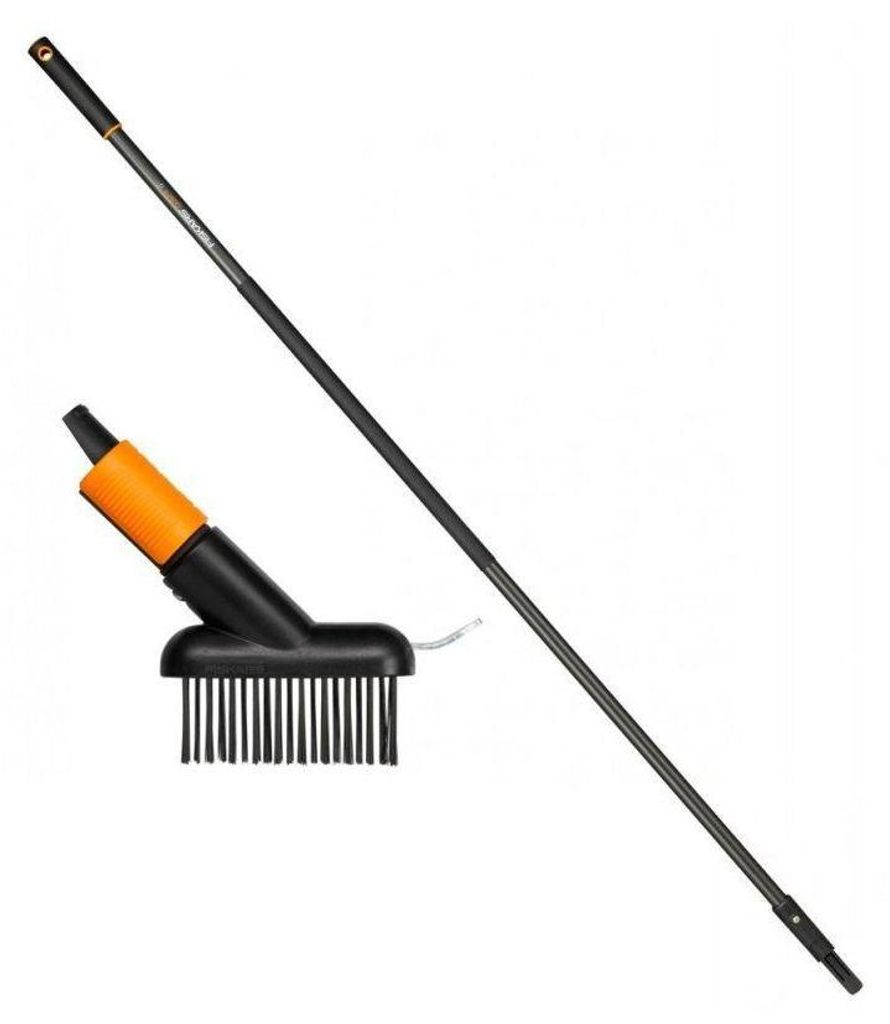 Fiskars Quikfit™ Fugenbürste + Quikfit™ L-Griff - Set Produktbild 