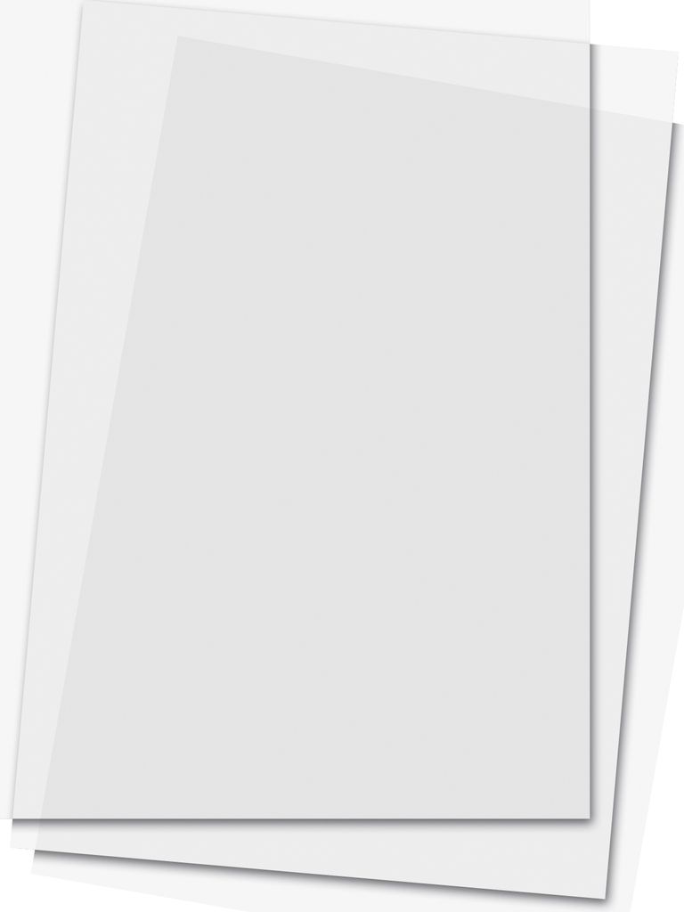 Transparentpapier 50x70cm 115g/qm  Packung mit 10 Stück Produktbild 