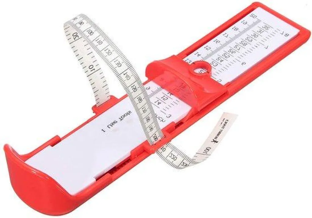 Stop aux Erreurs de Pointure ! Appareil de Mesure Pied Enfant Rouge Fiable
