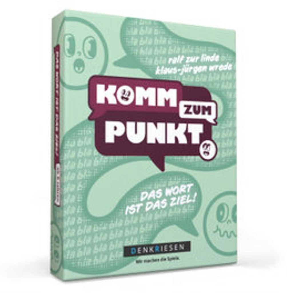 DENKRIESEN - Komm zum Punkt. - "Das Wort ist das Ziel!" Produktbild 