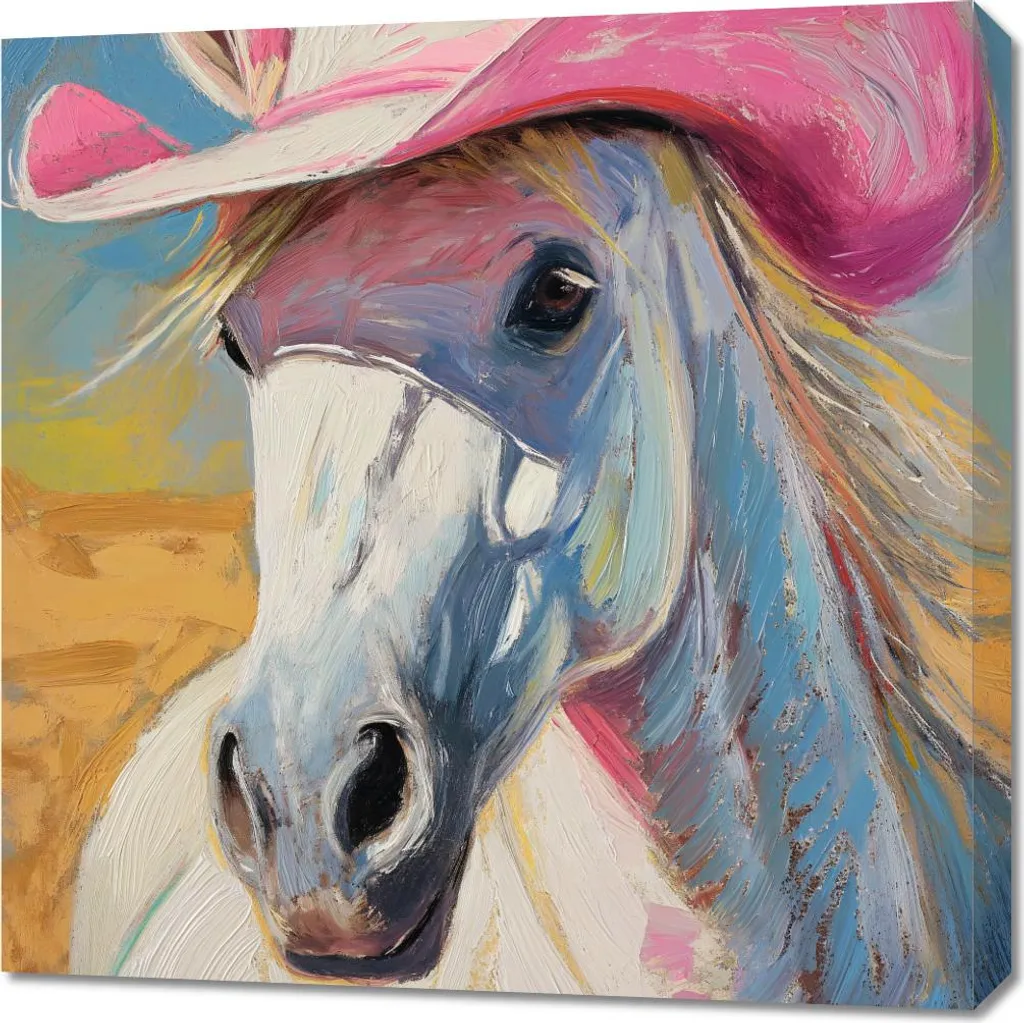 Quadro Relax 70x70 cm Rosa - Atmosfera Dolce per Interni Accoglienti