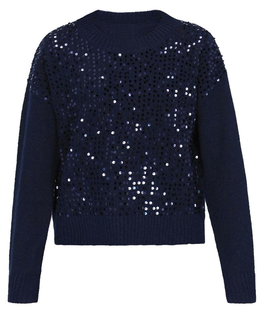 ALBEE damen pullover - marine, XS/S
