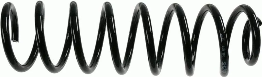Supprimez les bruits de suspension : Ressort SACHS 998 658 Mercedes W211 CLS