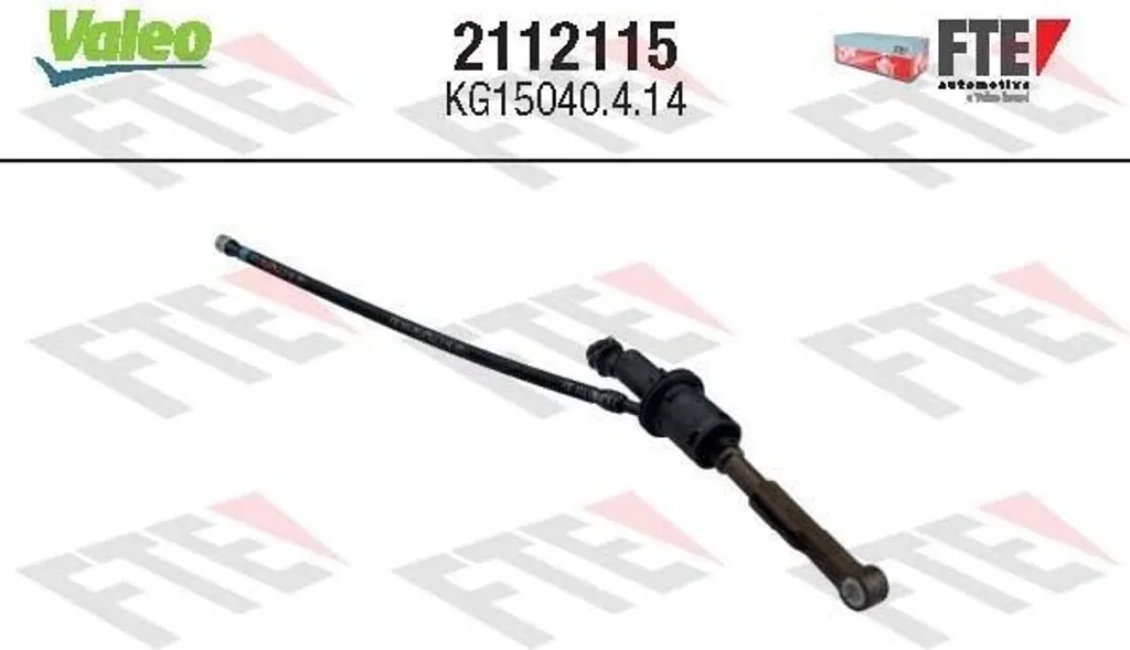 Valeo 2112115 Maître-cylindre d'embrayage OE 2182J9 pour C4 Picasso I
