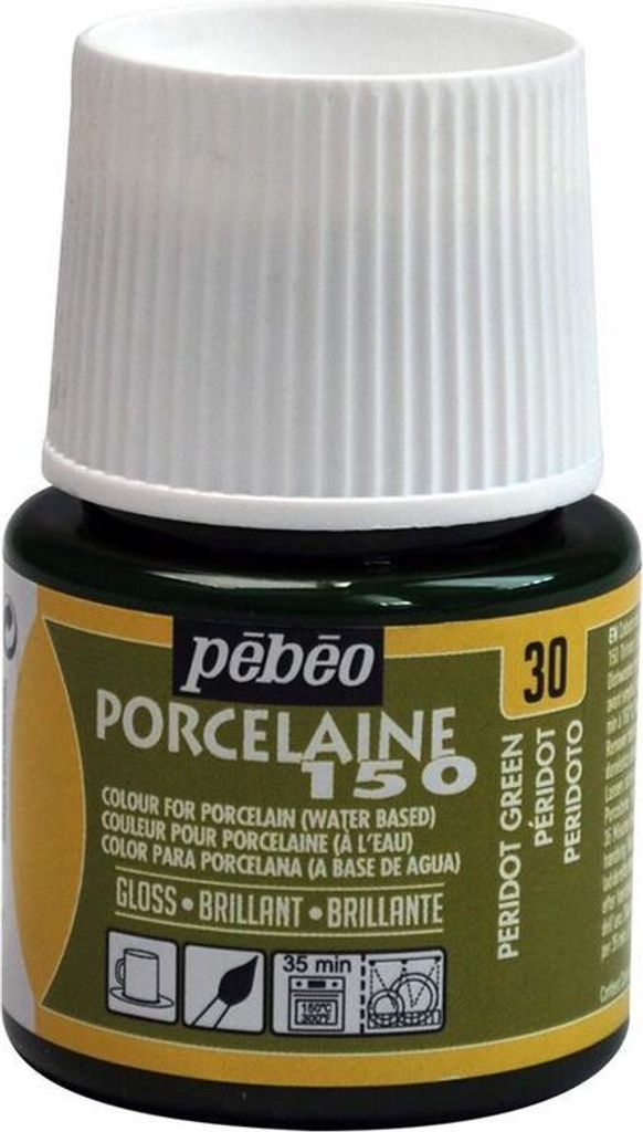 Pebeo Porcelaine 150, 45 ml, 30 Peridotgrün Produktbild 
