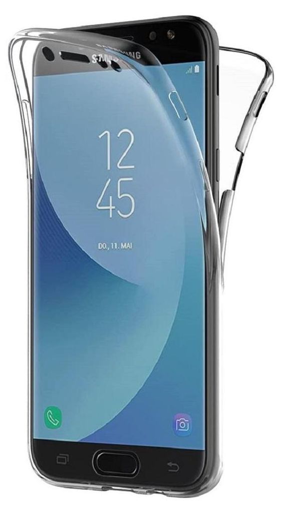 Full Cover Für Samsung Galaxy J7 Pro Silikon 5,5" TPU 360° Produktbild 