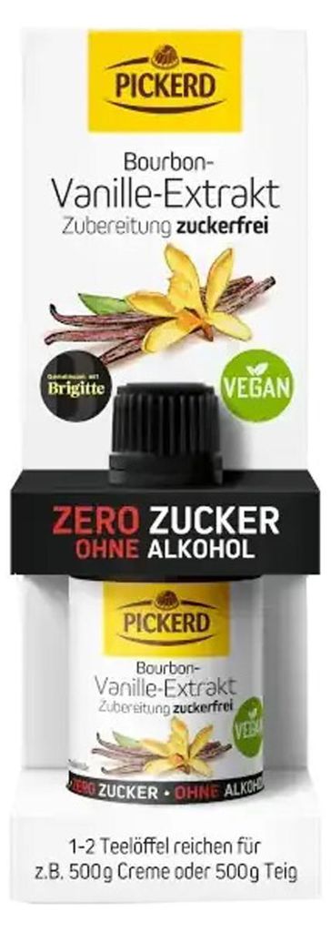 Pickerd Bourbon Vanilla Extract bez dodatku cukru Alkohol Zdjęcie produktu 