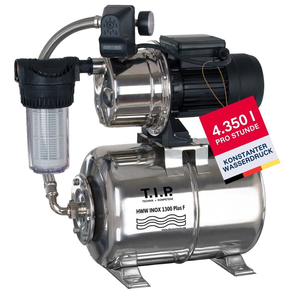T.I.P Pumpen 31155 Hauswasserwerk 230 V 4200 l/h Obrázek produktu 