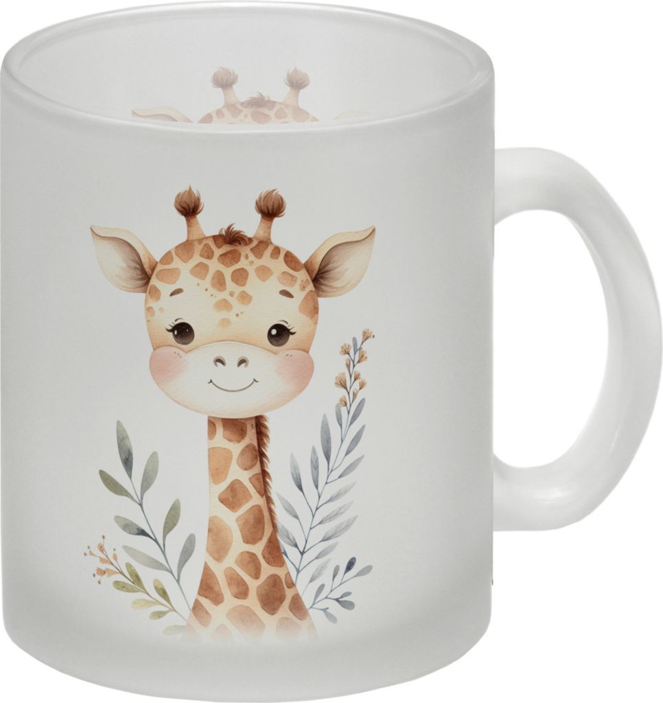 Giraffe Glas Tasse