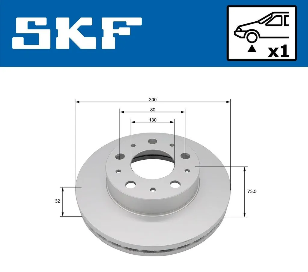 Disque de frein avant pour OPEL Movano C 300 mm : Sécurité et Confort