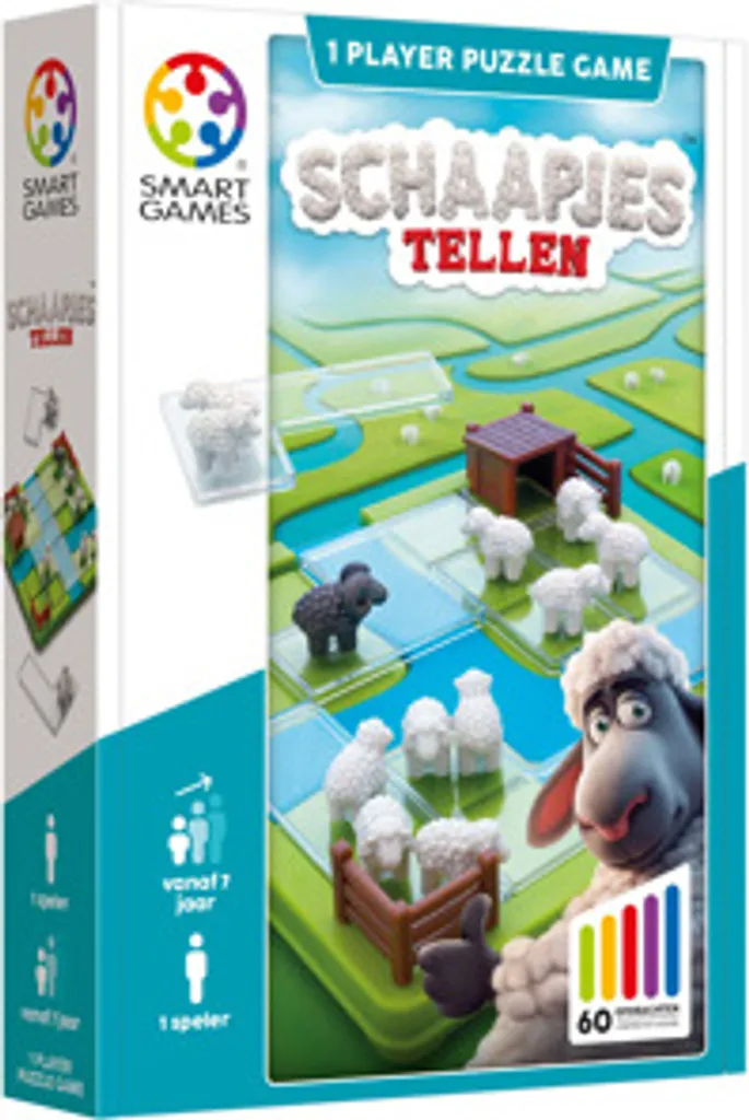 Smart Games Compter les Moutons : Jeu de Réflexion Nomade Éducatif 2025