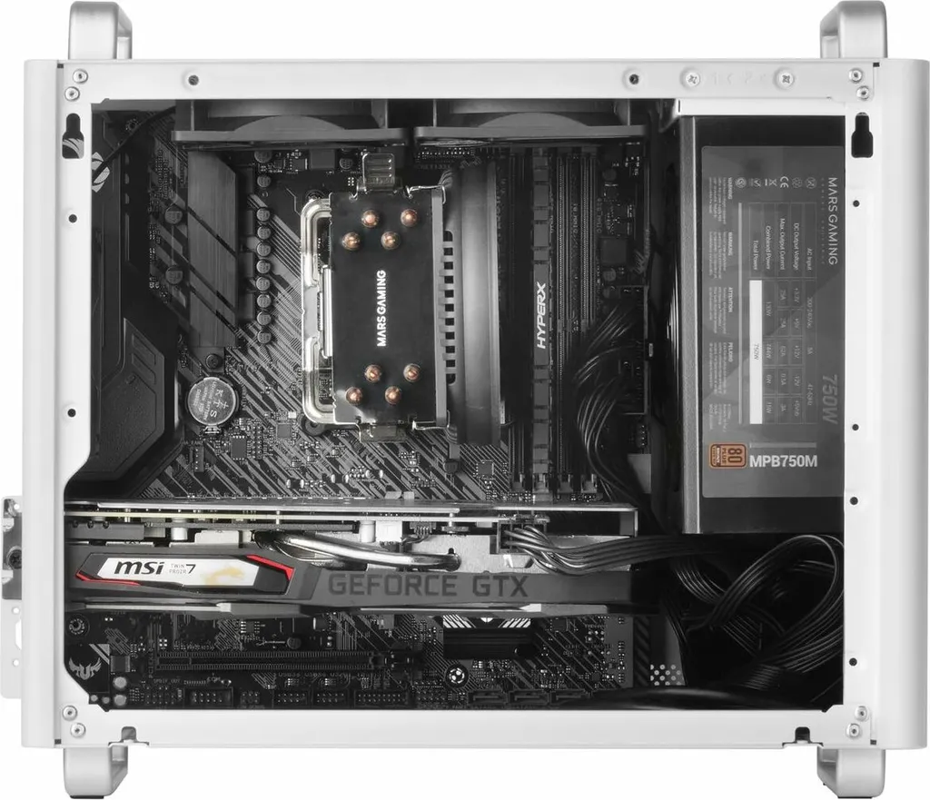 Mars Gaming MCELITEW Bianco: Miglior Case ATX Rapporto Qualità-Prezzo - 2