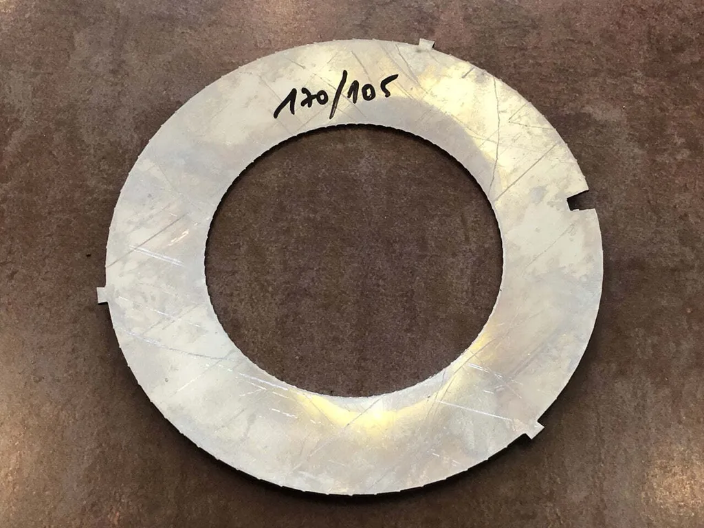 Anneau de brûleur 170 / 105 mm inférieur pour insert mazout 6 kW