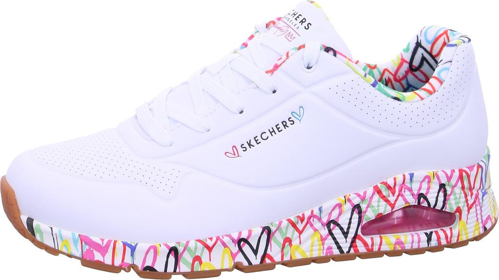 Skechers Uno Loving Sneaker Weiß Produktbild 
