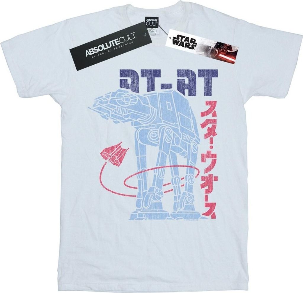 Star Wars - "AT-AT" T-Shirt für Damen BI45001 (XXL) (Weiß)