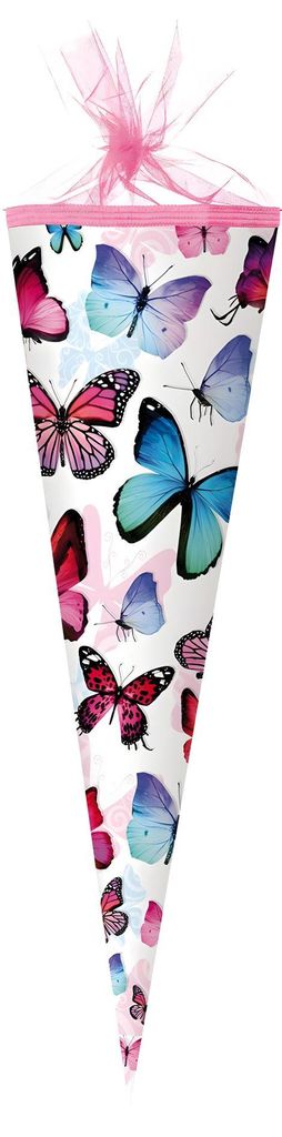 Nestler Schultüte Schmetterling rund 50cm Produktbild 