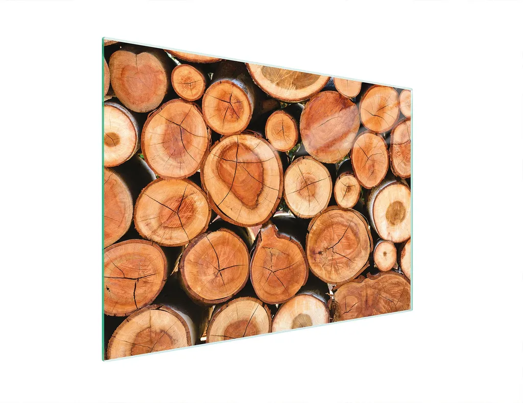 Tagliere Salvaspazio 30x22 cm Multiglass Marrone | Coprifornelli