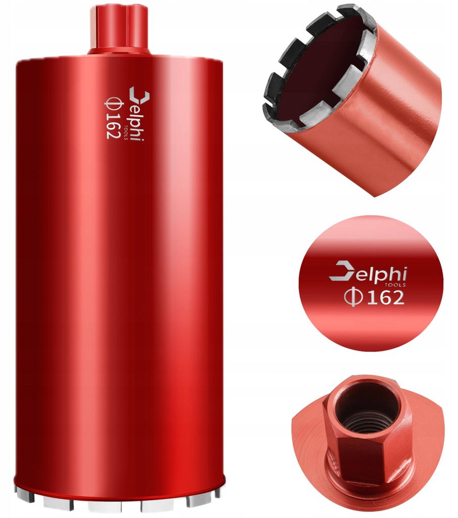 Delphi Tools,  diamantata per foratura a nuclei, 162 x 450 Immagine del prodotto 