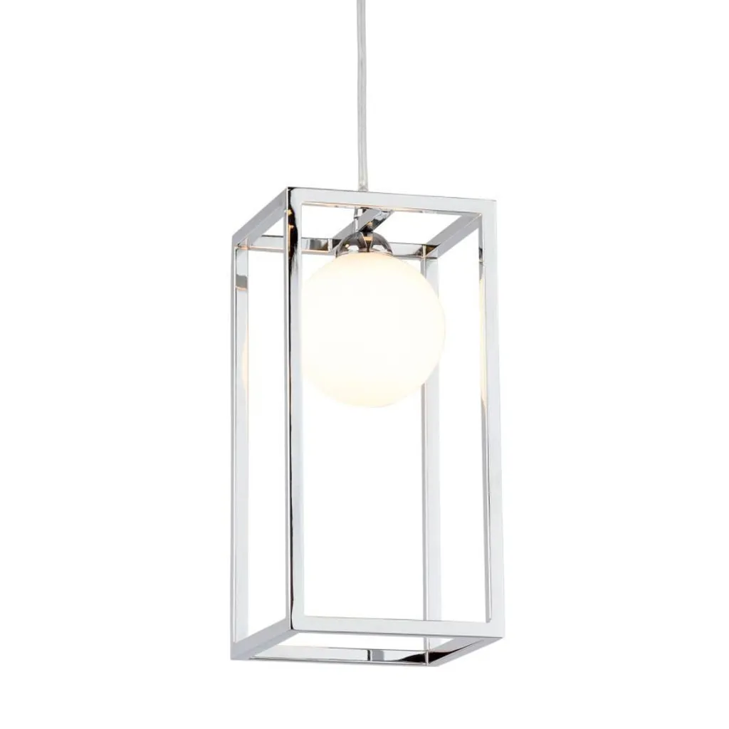Daisy MD-BR4367-D1 CH Italux - Lampada a Sospensione Design Loft Cromo