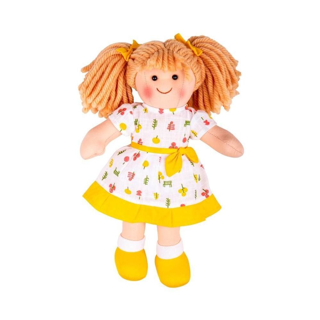 Bigjigs Toys Zoe 28cm Stoffpuppe
