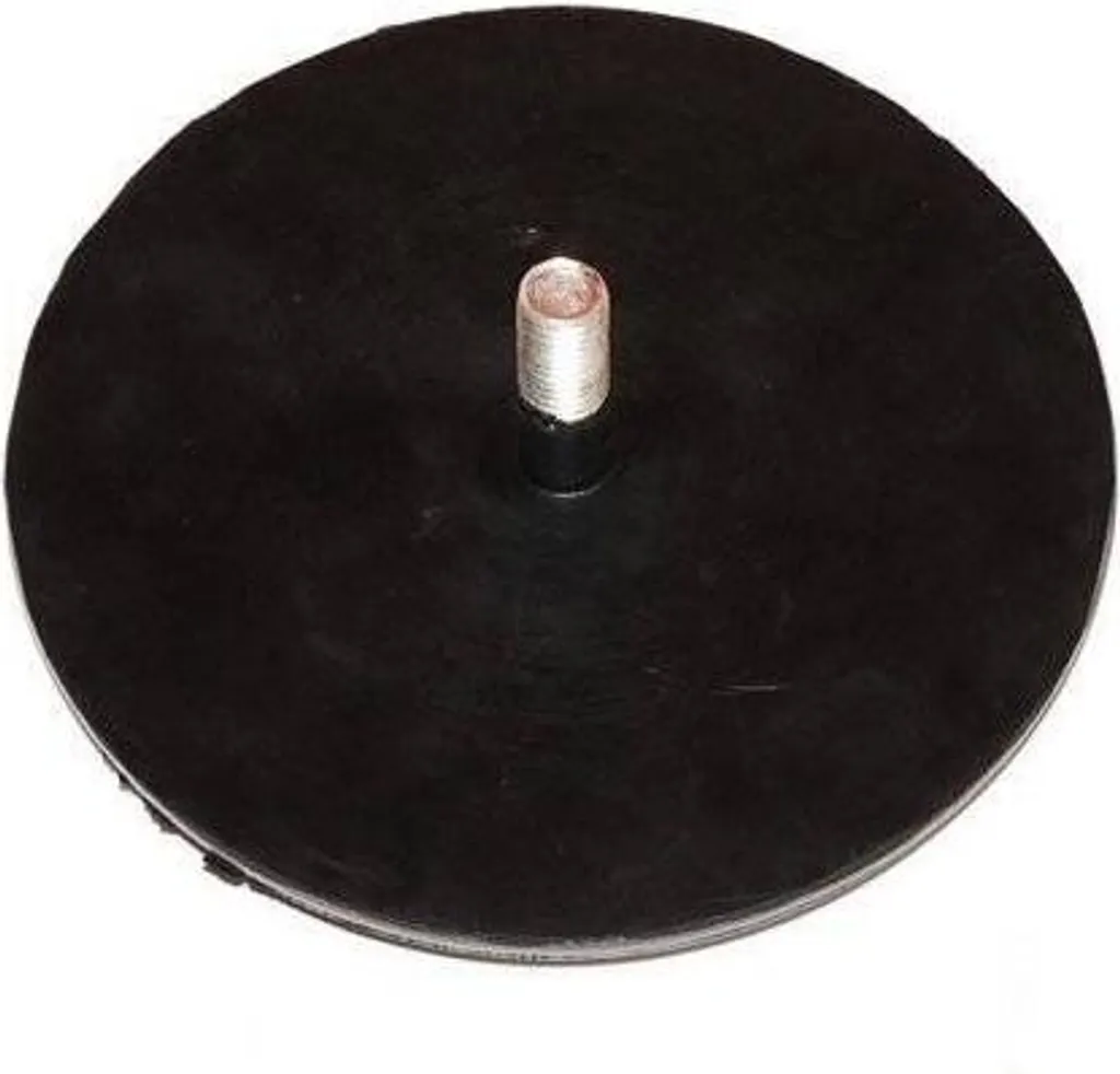 Bloc caoutchouc 180mm robuste pour poutre d'équilibre antidérapant