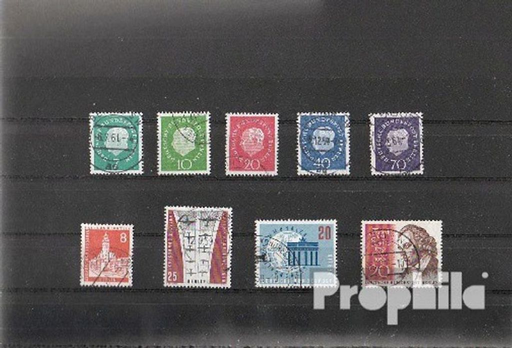 Briefmarken Berlin (West) 1959 1959 gestempelt