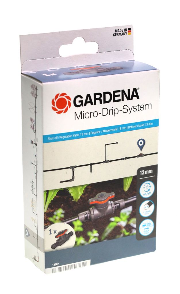 GARDENA 13207-20 GARDENA Regulier-/Absperrventil Zdjęcie produktu 
