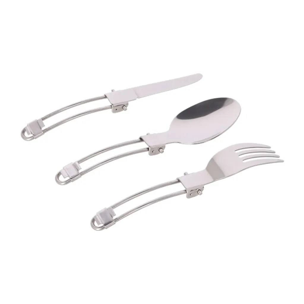 Set de cuisson de camping avec casseroles et couverts NILS Camp
